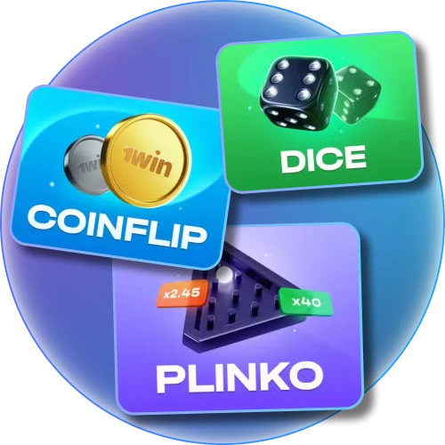 1Win creates its own exclusive casino games.