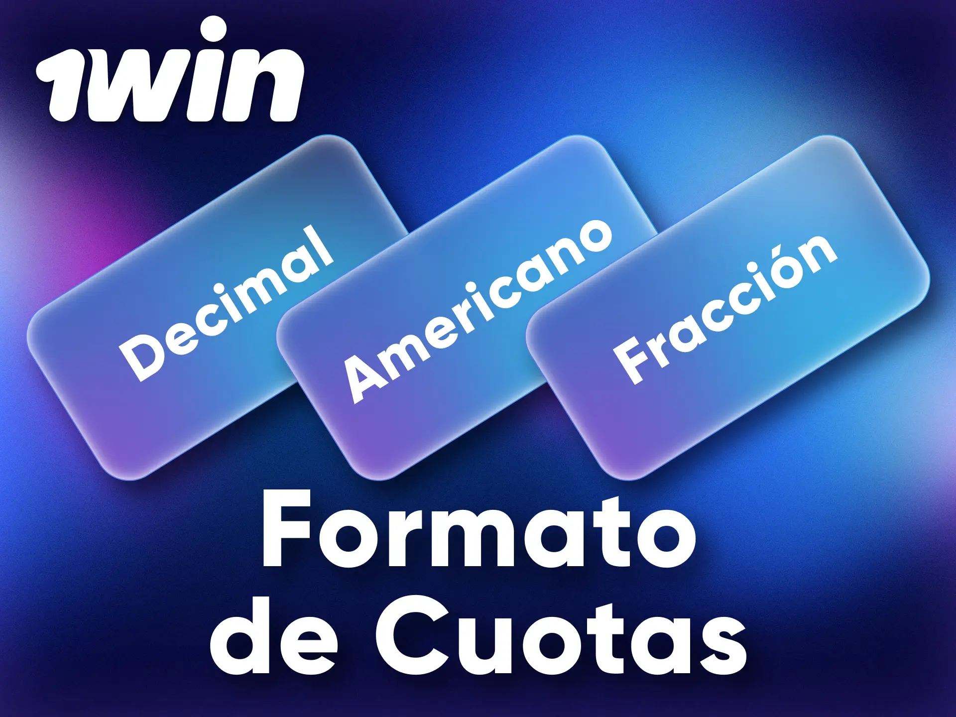 Choose your preferred odds format for betting at 1Win Casino.