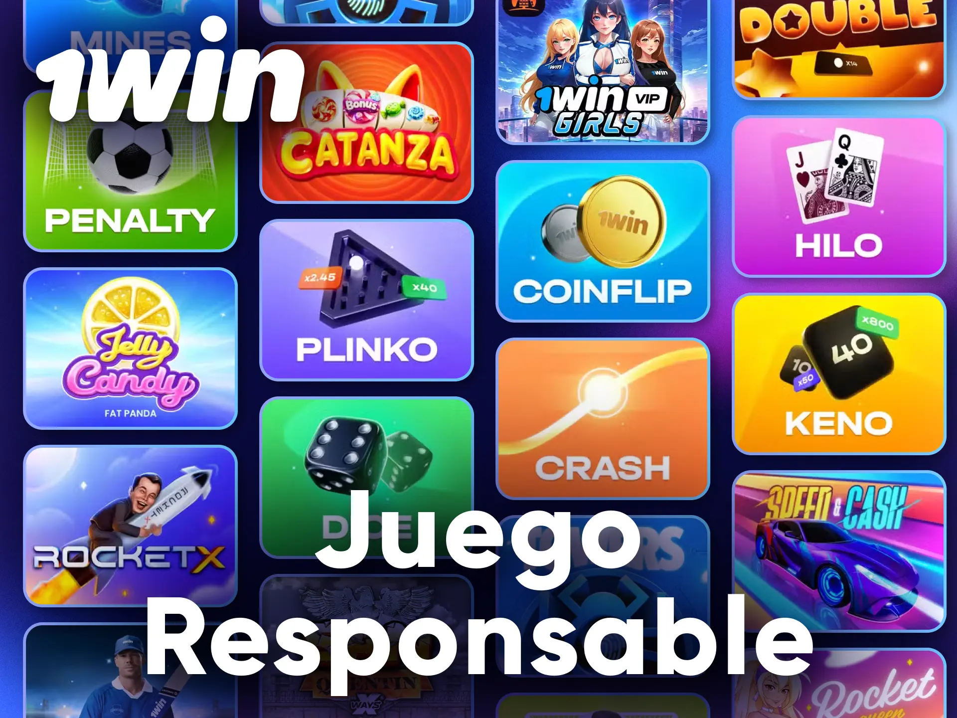 Stay safe and play responsibly at 1Win online casino.