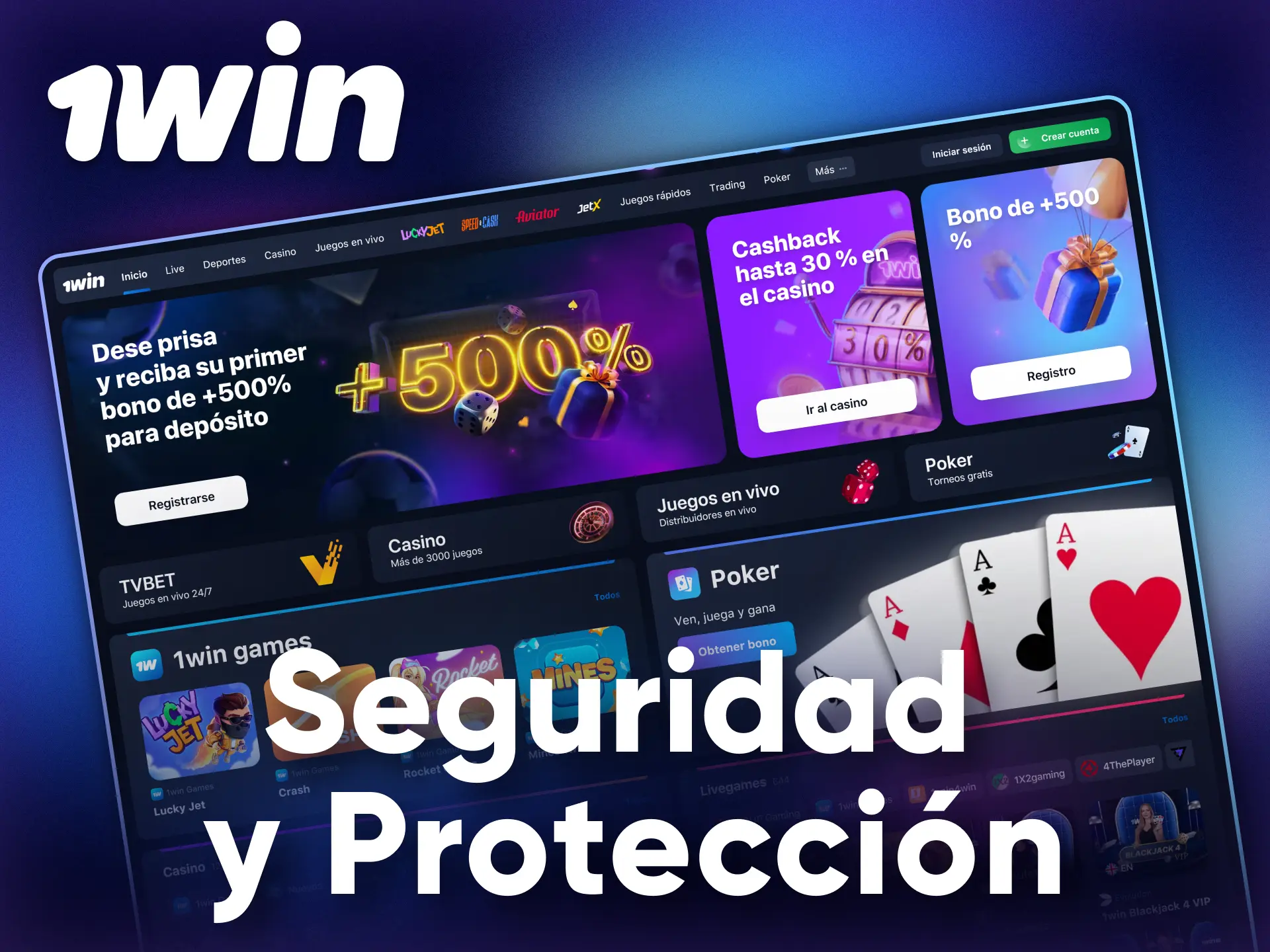 Play with confidence at the secure and reliable 1Win casino.