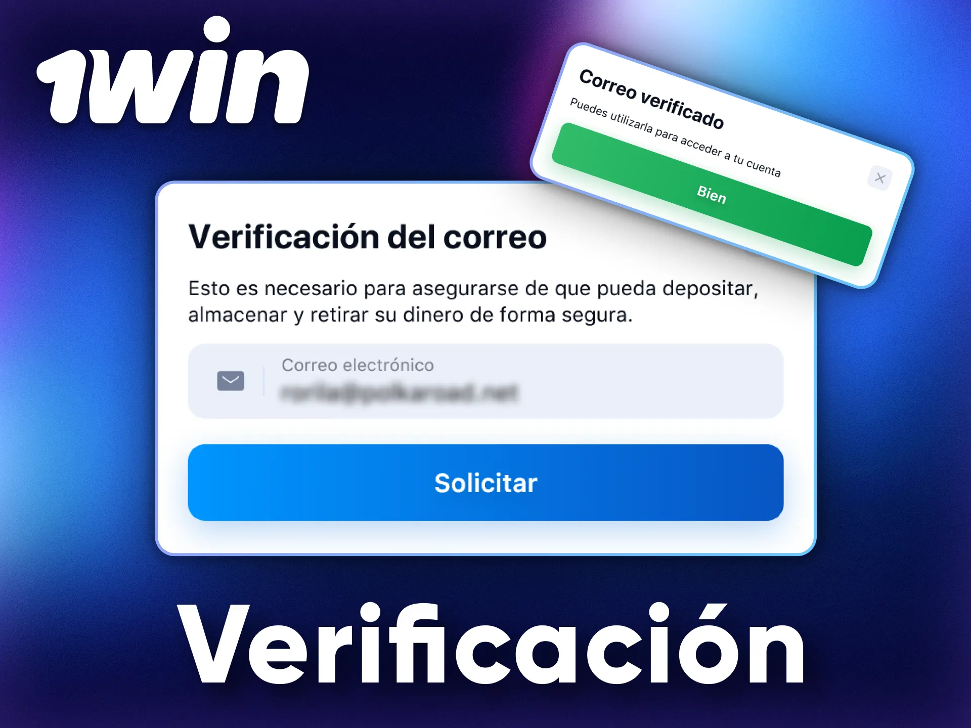 Es importante verificar su cuenta 1Win para garantizar la seguridad de sus fondos y datos personales.